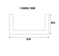 不銹鋼進口槽鐵